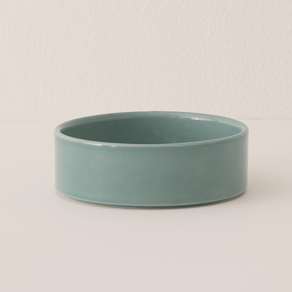 Goodee-Bergs Potter-Hoff Saucer 18 - Couleur - Bleu brumeux émaillé