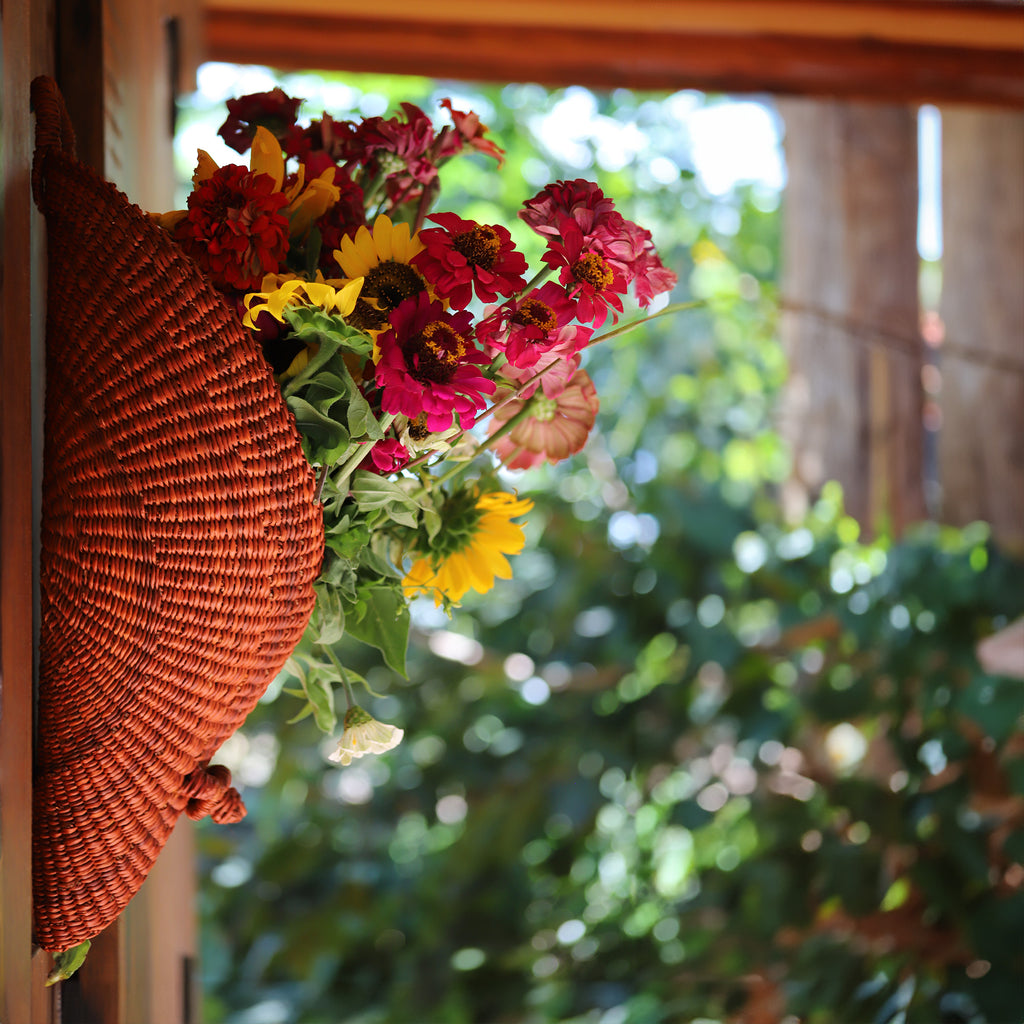 Goodee-Baba Tree-Flower Cone - Color - Rust