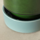 Goodee-Bergs Potter-Hoff Saucer 14 - Color - Misty Blue Glazed