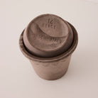 Goodee-Bergs Potter-Copenhagen Ø14 Planter & Saucer - Color - Raw Grey