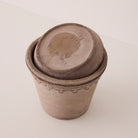 Goodee-Bergs Potter-Copenhagen Ø18 Planter & Saucer - Color - Raw Grey