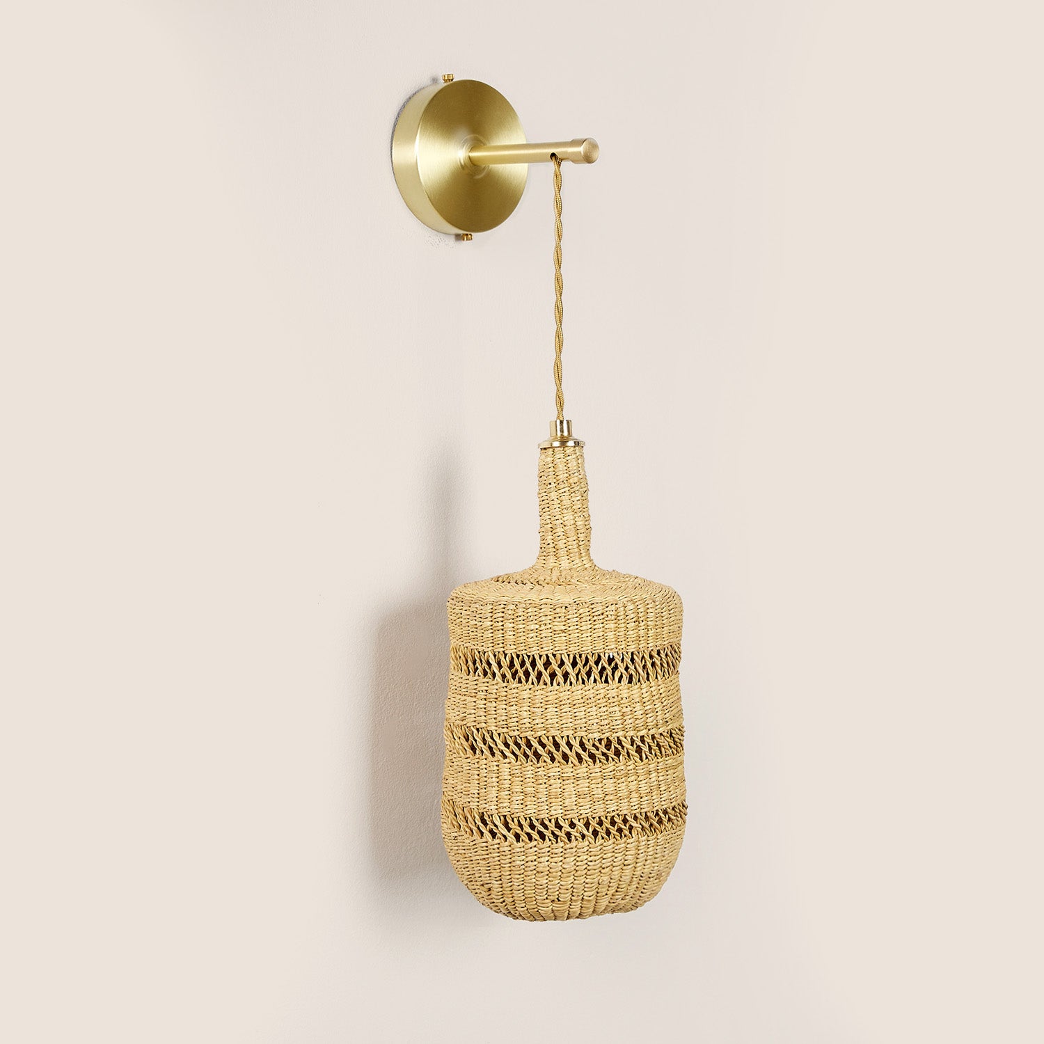 Lantern Wall Lamp - Natural