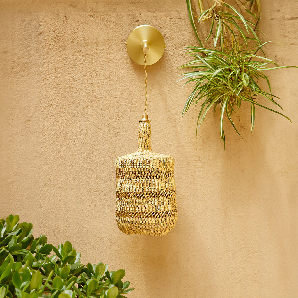 Goodee-Golden Editions-Lantern Wall Lamp - Color - Natural