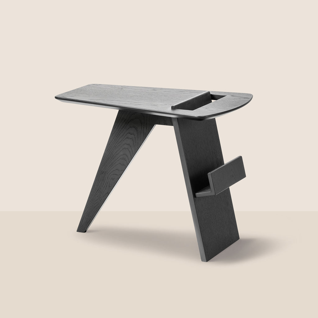 Goodee-Fredericia-Magazine Side Table - Color - Black Lacquered