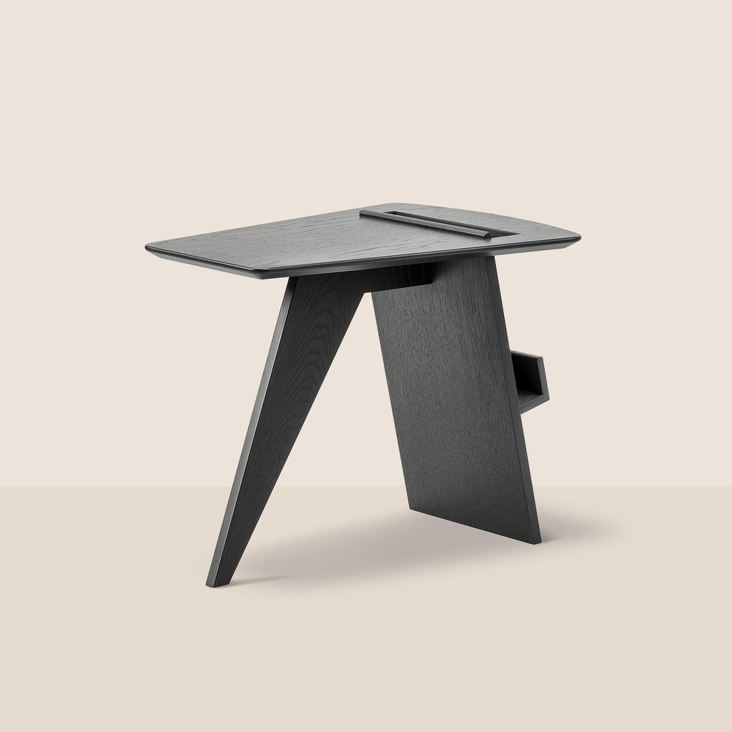 Goodee-Table d'appoint Fredericia-Magazine - Couleur - Noir laqué