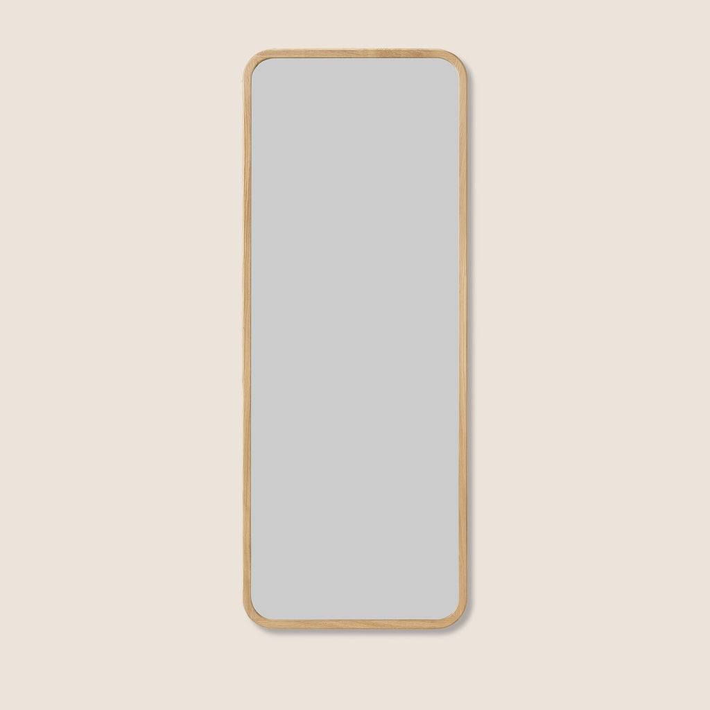 Goodee-Fredericia-Silhouette Rectangular Mirror - Color - Oak Light Oiled