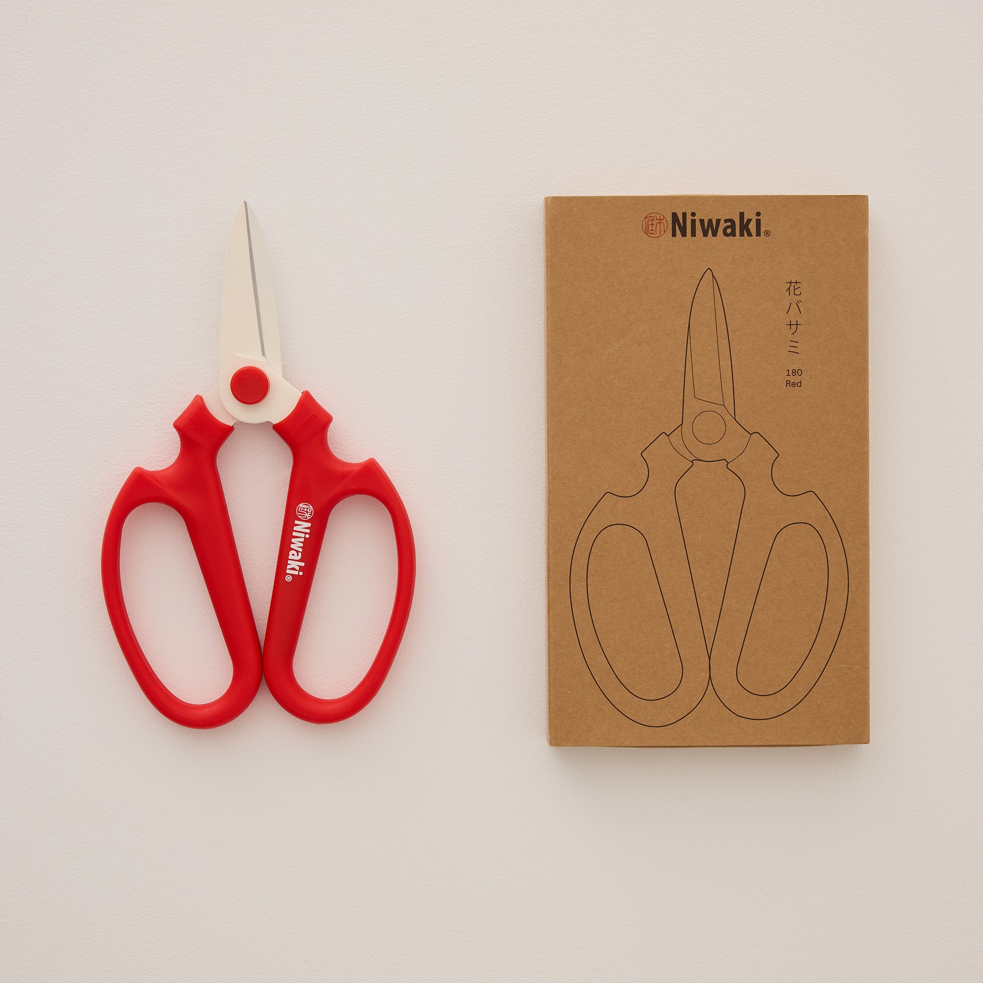 Goodee-Niwaki-Sakagen Flower Scissors - Color - Red