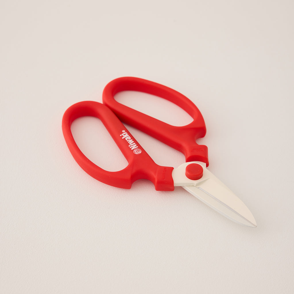 Goodee-Niwaki-Sakagen Flower Scissors - Color - Red