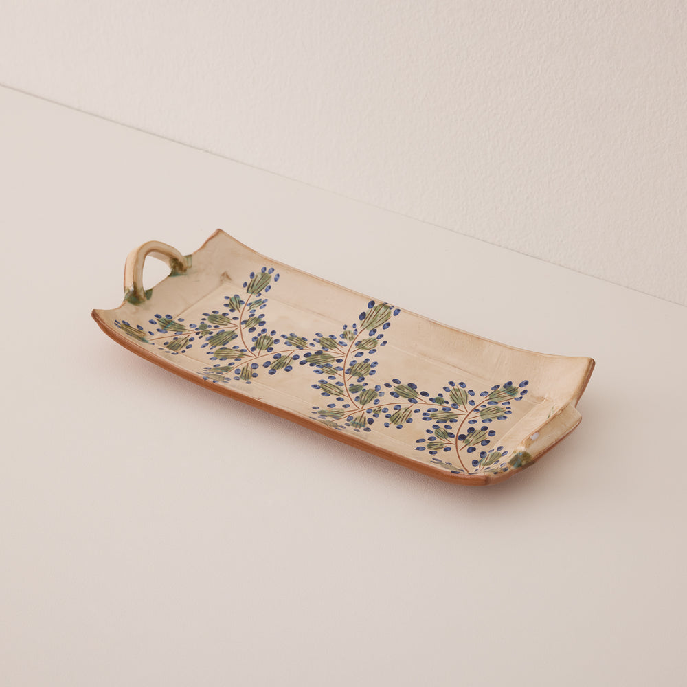 Blue Branches Tray