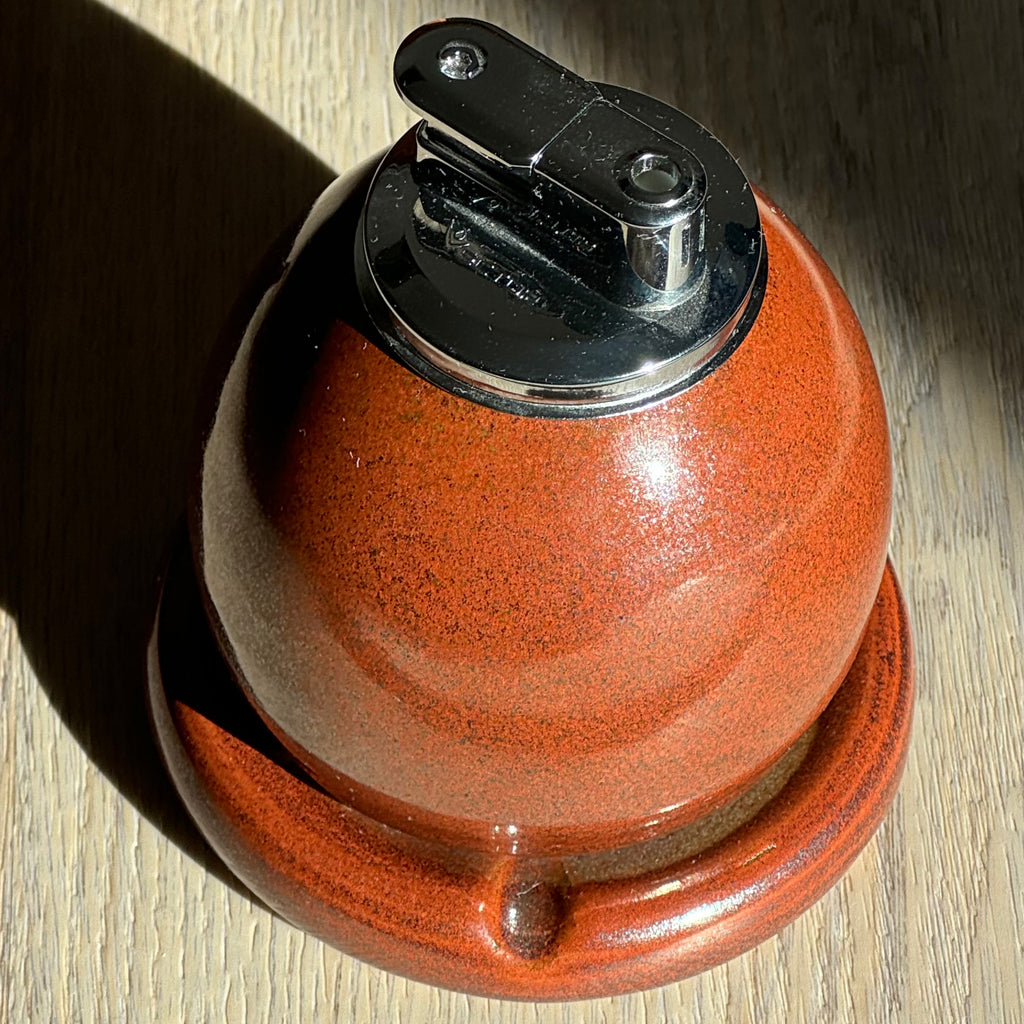 Goodee-Maison Ko x Olivia Snow Ceramics-Briquet en galets - Exclusif - Couleur - Rouille