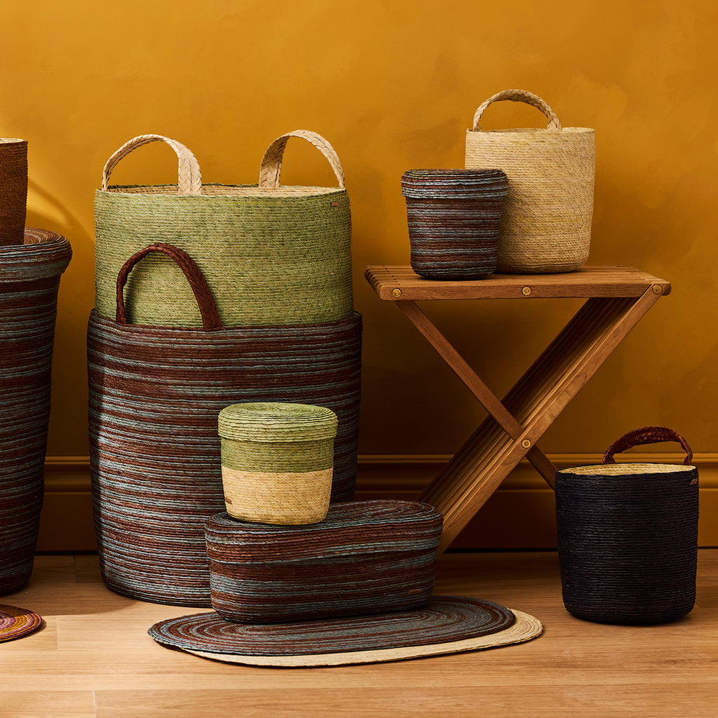Goodee-Makaua-Tambo Basket - Color - Agave