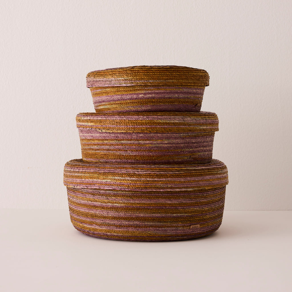 Makaua Panier de rangement - Exclusif - Couleur - Zebra Bugambilia