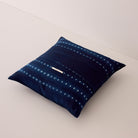 Goodee-Tensira-Cotton Cushion Cover - Color - Dotted Indigo Tie-Dye