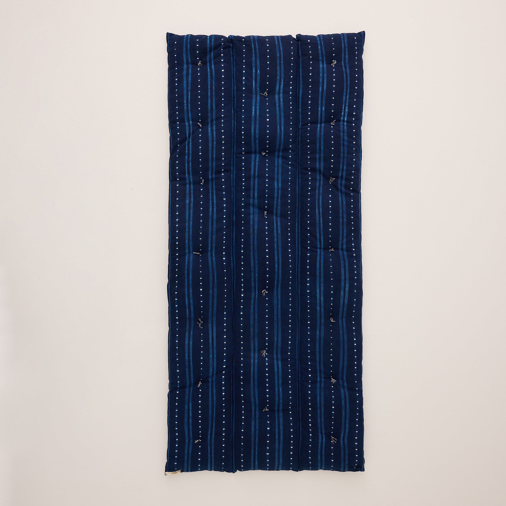 Goodee-Tensira-Kapok Mattress Bedroll - Color - Indigo Tie-Dye