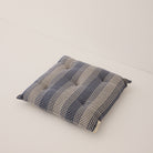 Goodee-Tensira-Chair Cushion - Color - Navy & Off-White Tartan
