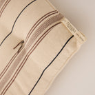 Goodee-Tensira-Chair Cushion - Color - Chocolate Brown & Black Stripe