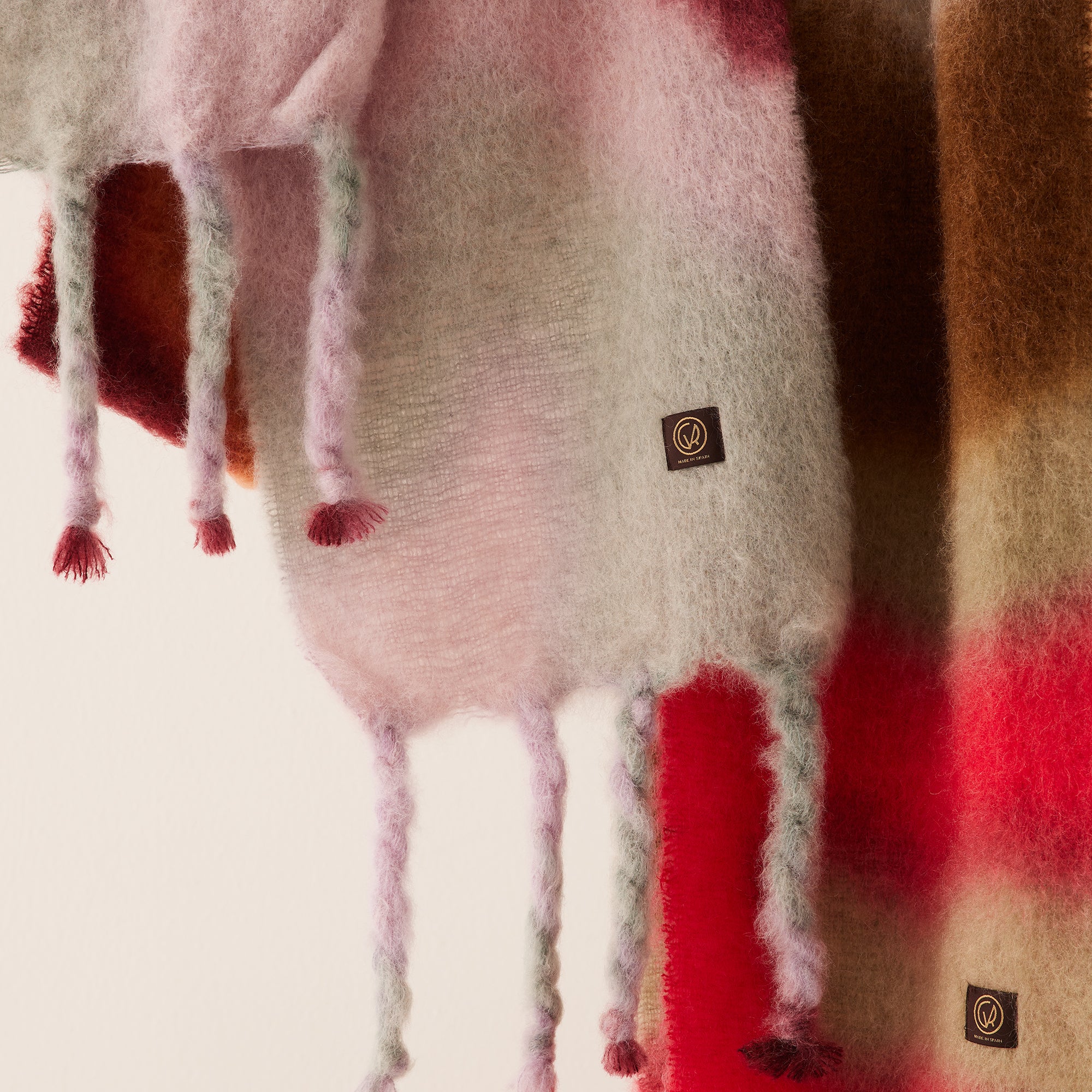 Goodee-Ezcaray-Tie-Dye Scarf - Color - Icy Plum