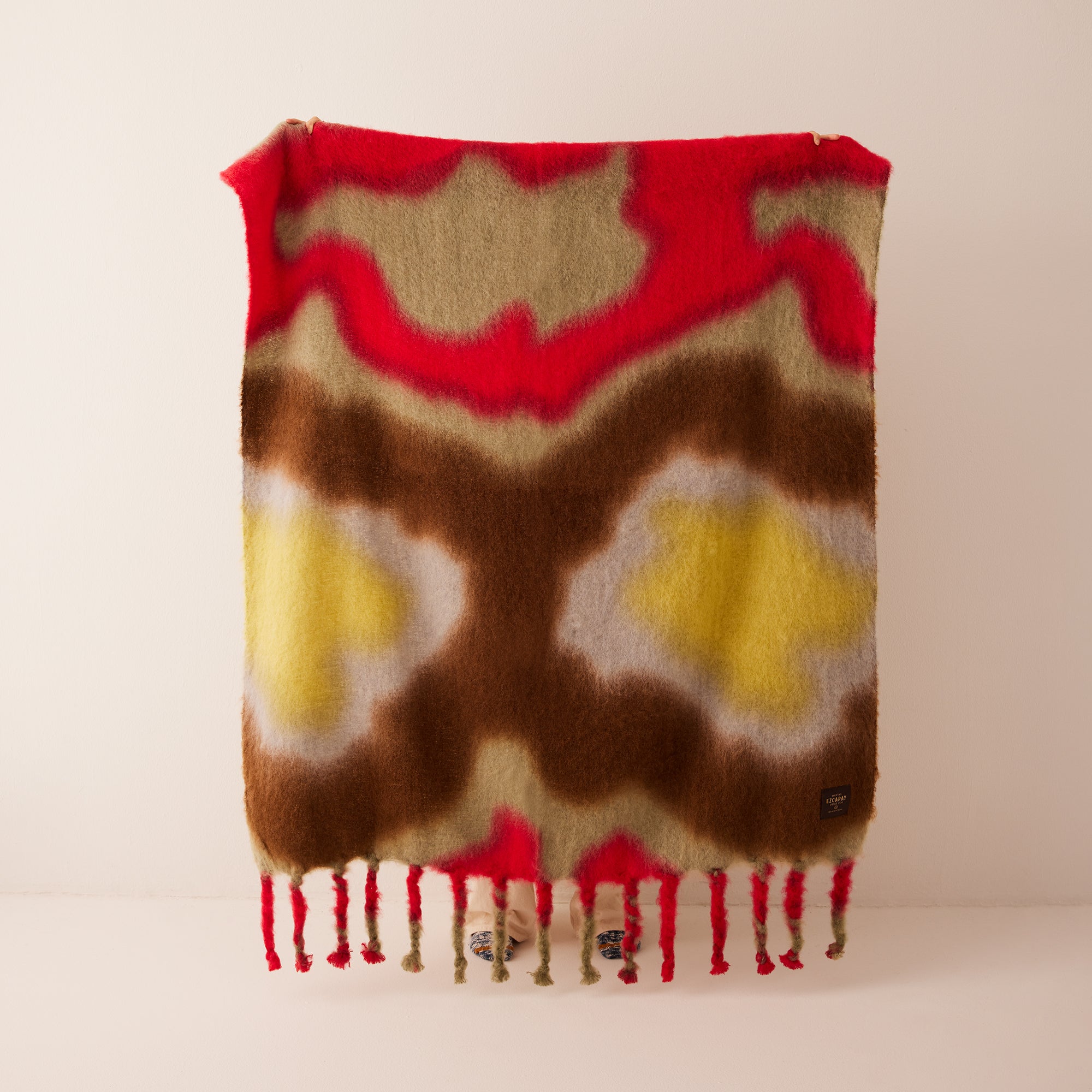 Goodee-Ezcaray-Tie-Dye-Throw - Color - Mountain Berry