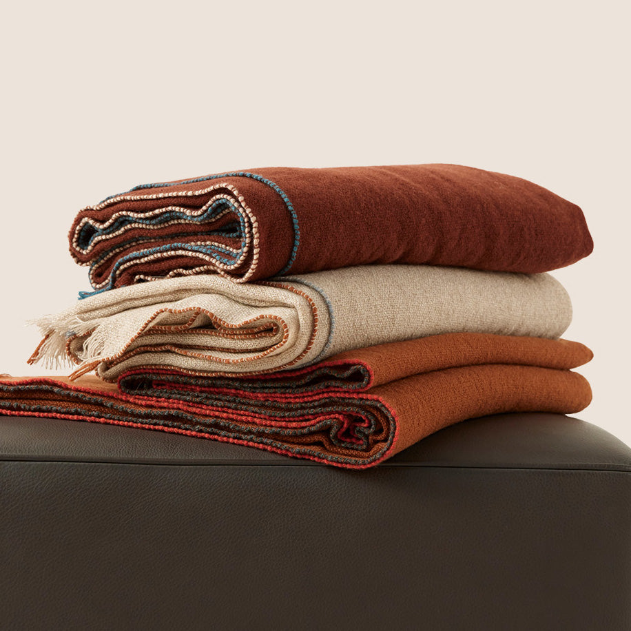 Goodee-Teixidors-Jazz Throw - Color - Dark Copper