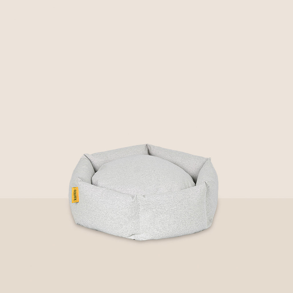 Goodee-Kanto-Luoto Dog Bed - Premium - Color - White & Grey