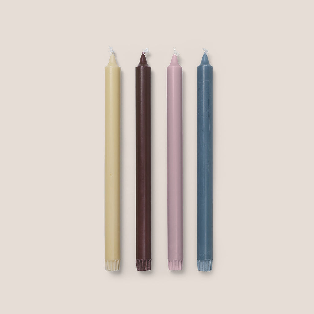 Goodee-Ferm Living-Pure Candles - set of 4 - Color - Whimsical Blend