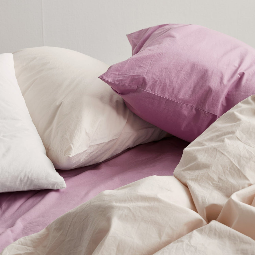 Goodee-Tekla-Pillow Sham - Couleur - rose mauve