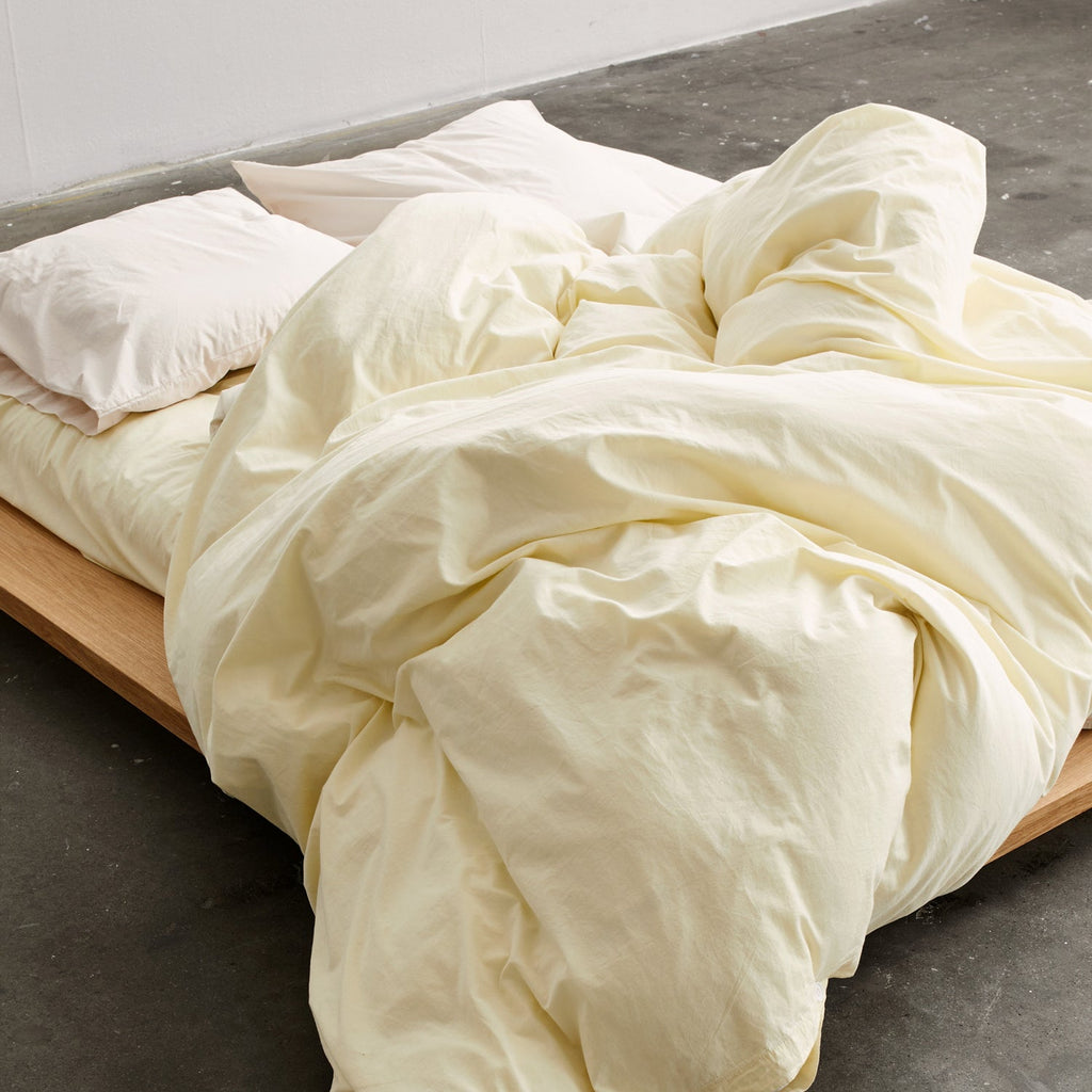 Goodee-Tekla-Duvet Cover - Color - Sunbleached Yellow