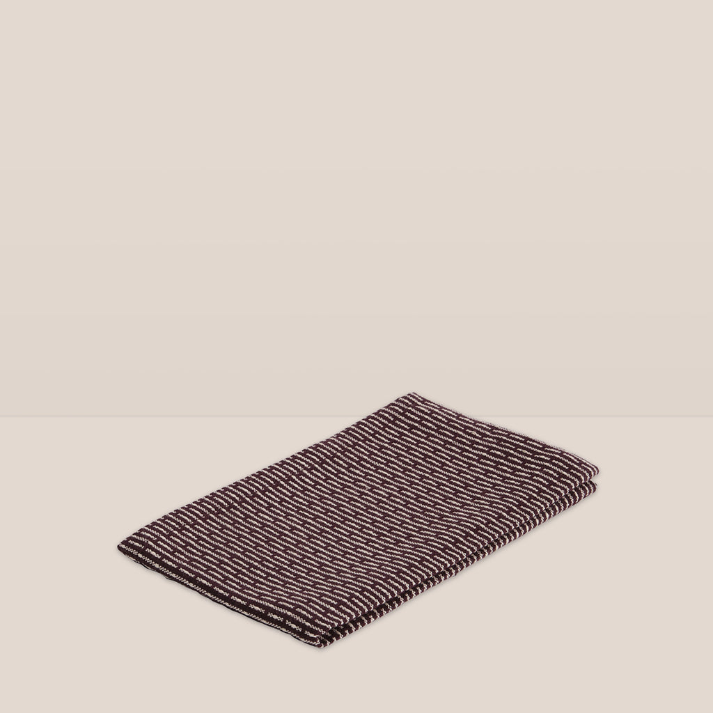 Goodee-The Organic Company-Kitchen Cloth - Color - Maroon Stone