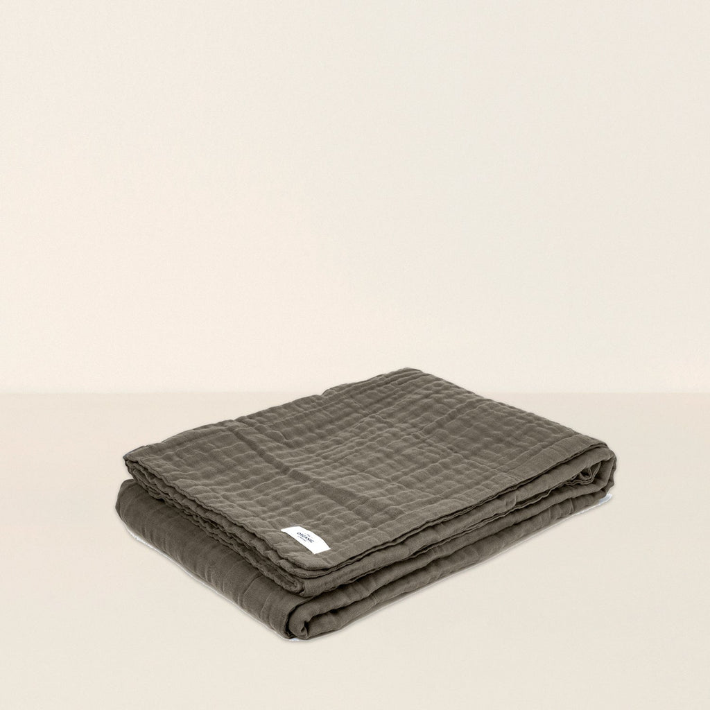 Goodee-The Organic Company-6-Layer Soft Blanket - Color - Clay