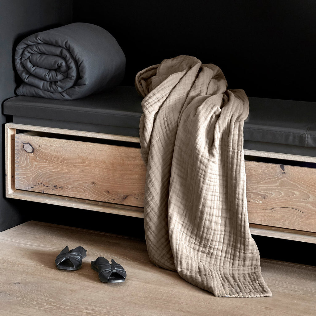 Goodee-The Organic Company-6-Layer Soft Blanket - Color - Clay