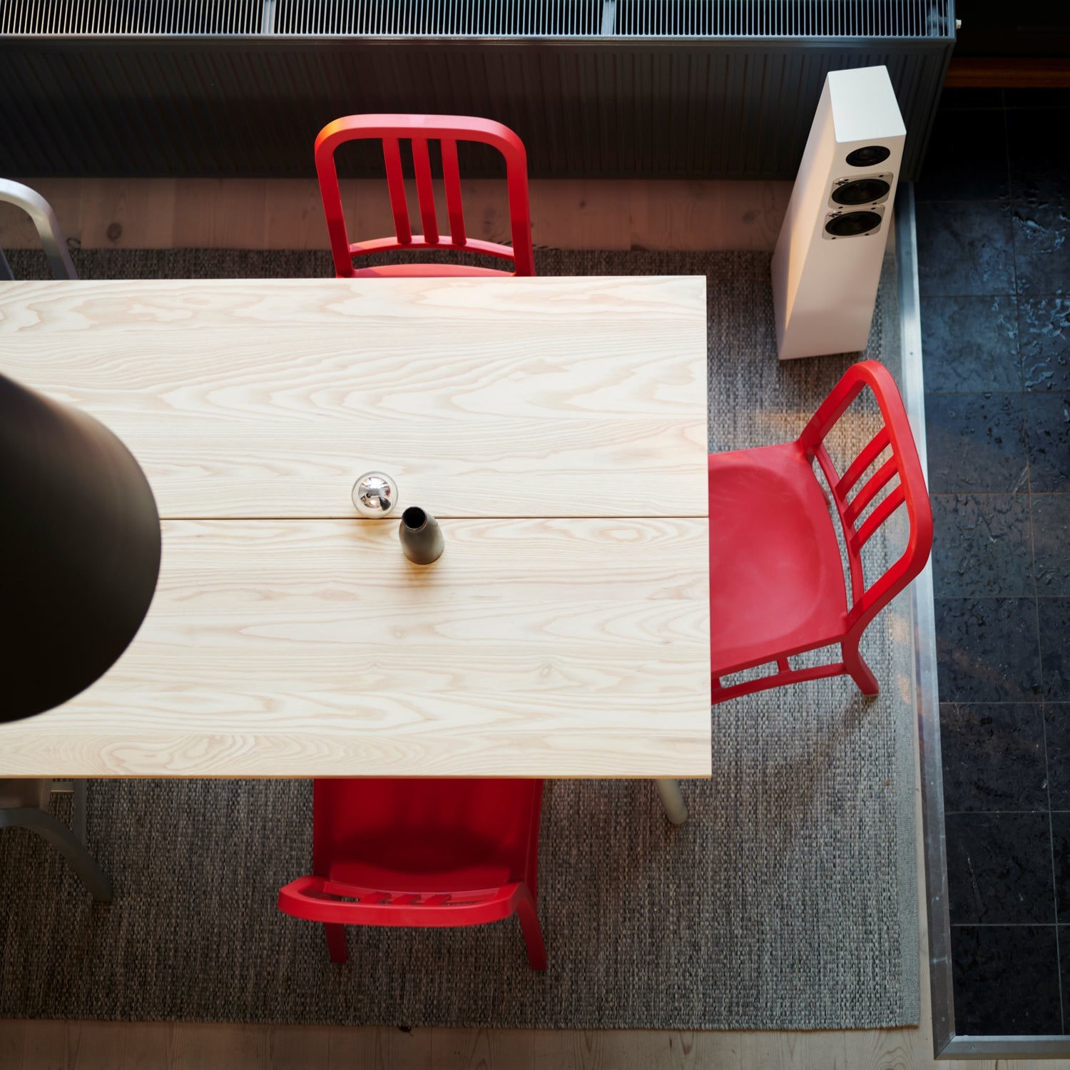 Goodee-Emeco-111 Navy Chair - Color - Red