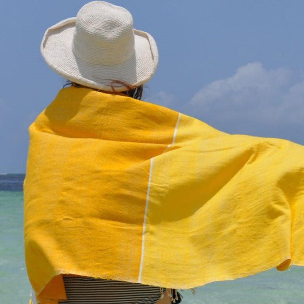Goodee-Sabahar-Abay Beach Towel - Color - Yellow