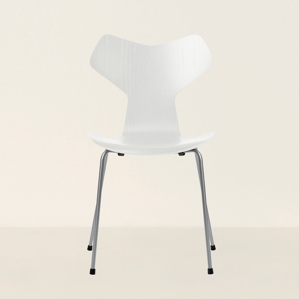 Grand Prix Chair, Coloured Ash - Color - White
