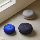 Goodee-Fritz Hansen Large Pouf - Color - Indigo