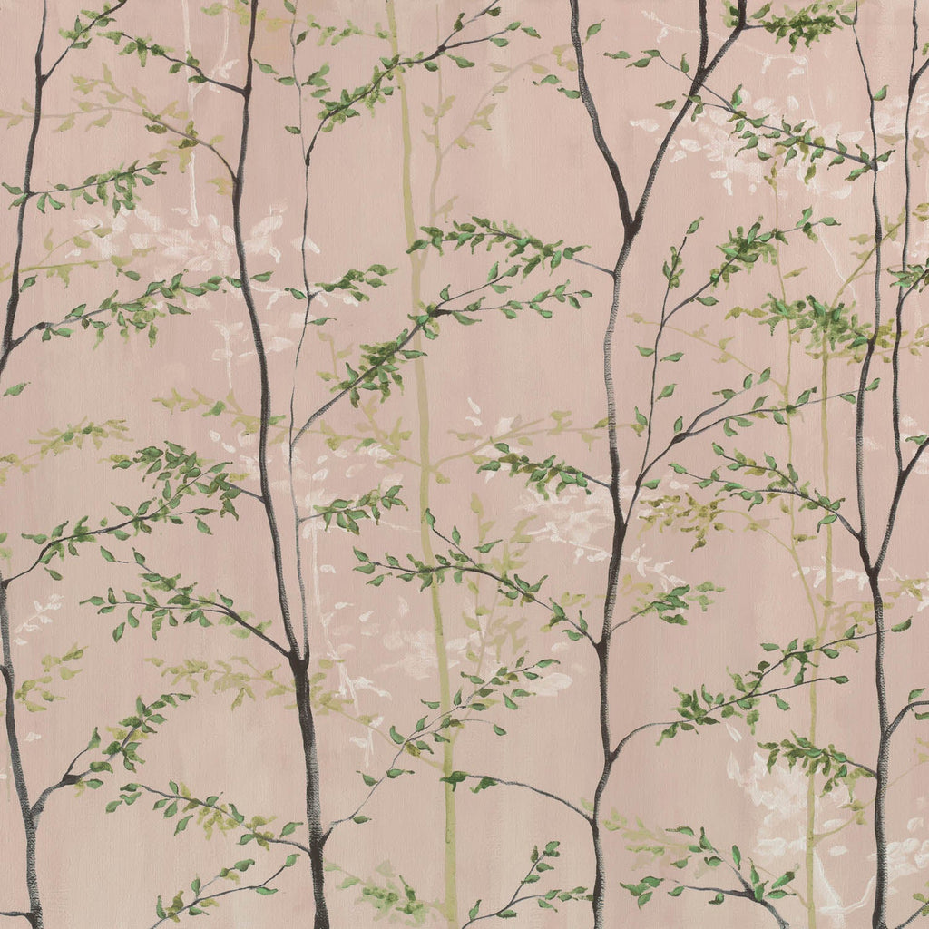 Goodee-Coordonné Wallpaper-Woods - Color - Pink
