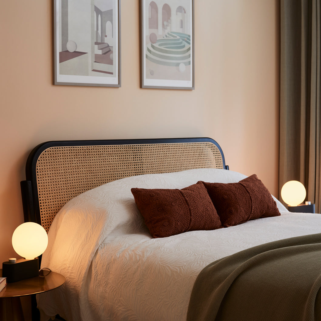 Goodee-Tala Alumina Table Lamp with Sphere IV - Color - Charcoal