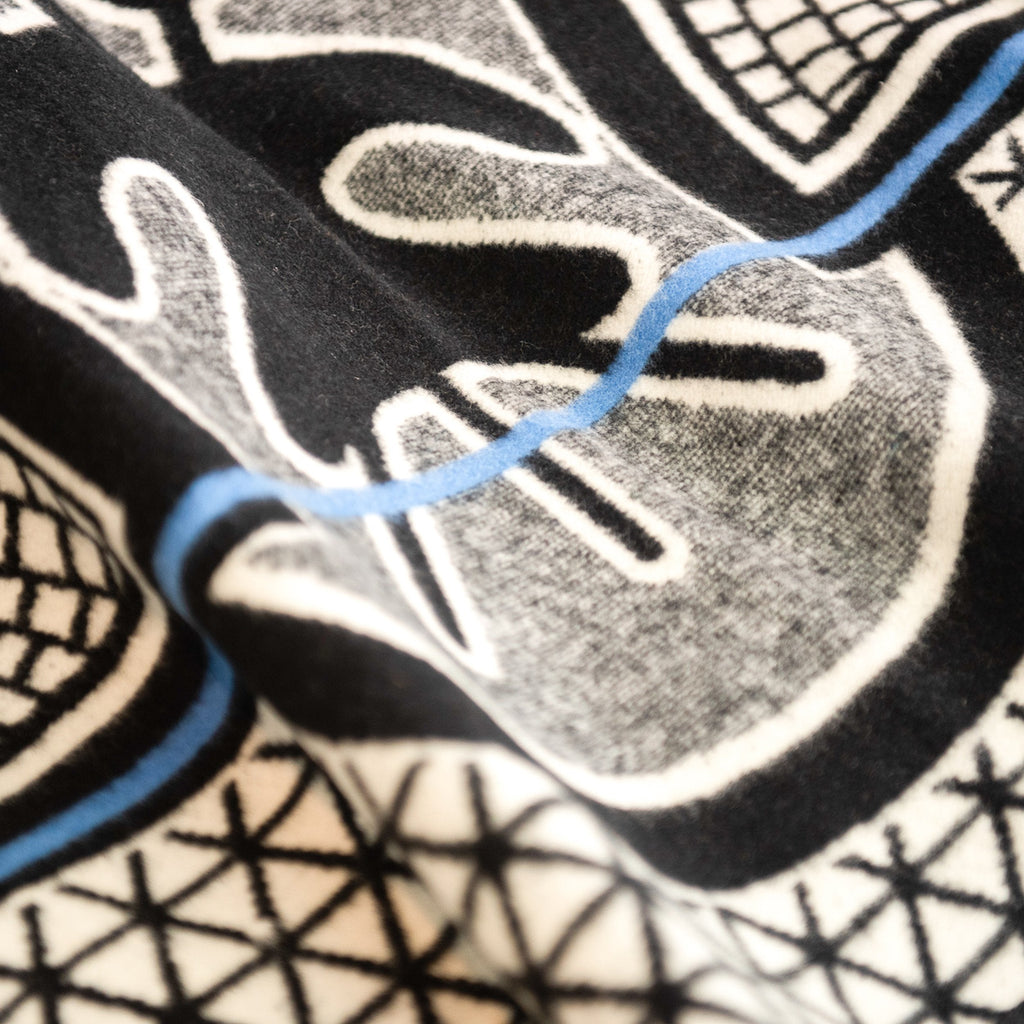 Goodee-Basotho Heritage Blankets-Kharetsa Blanket - Color - Cobalt