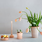 Goodee-Berg's Potter-Hoff Candle Holder - Color - Raw Rosa