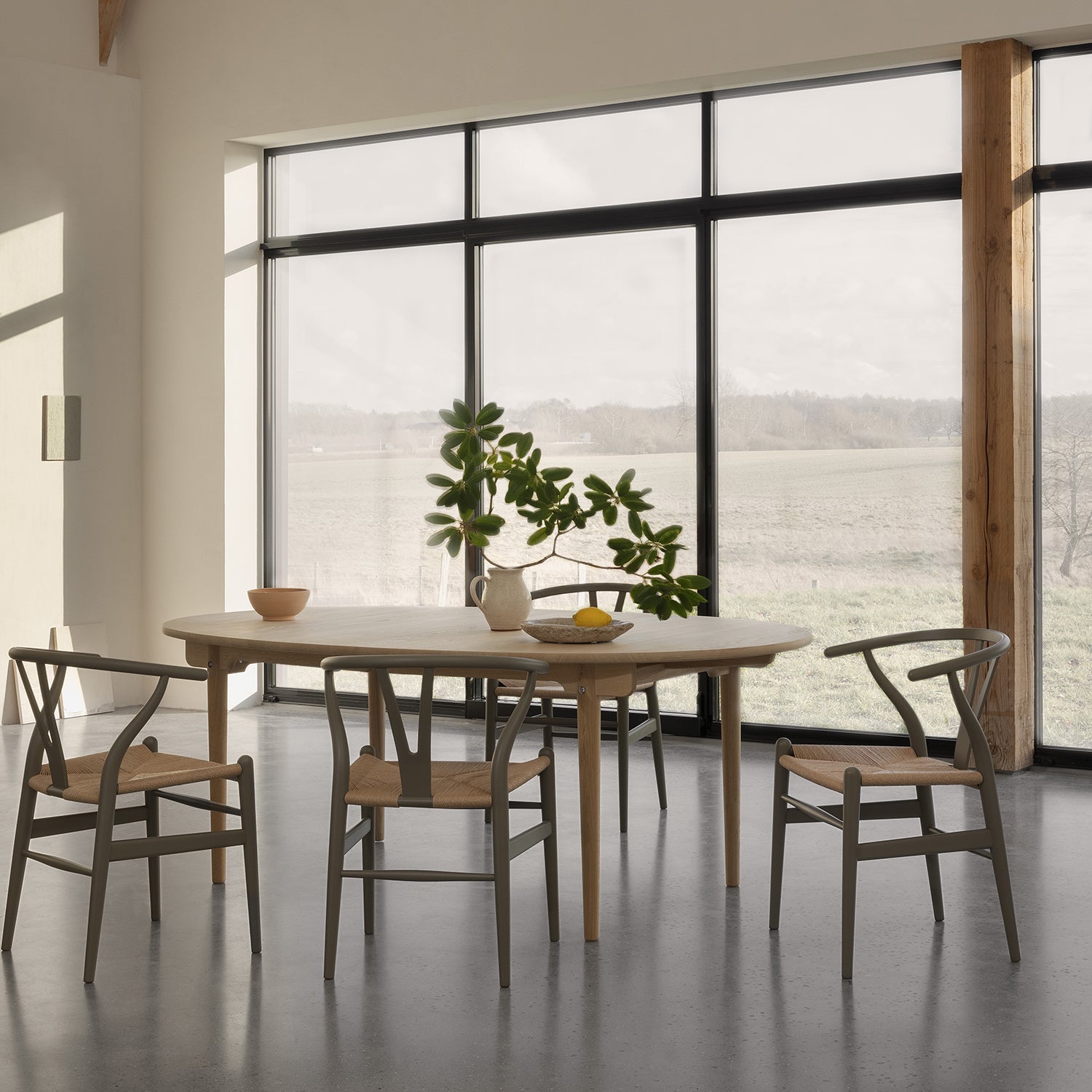 Goodee-Carl Hansen & Son Limited Edition CH24 | Wishbone Chair - Color - Clay