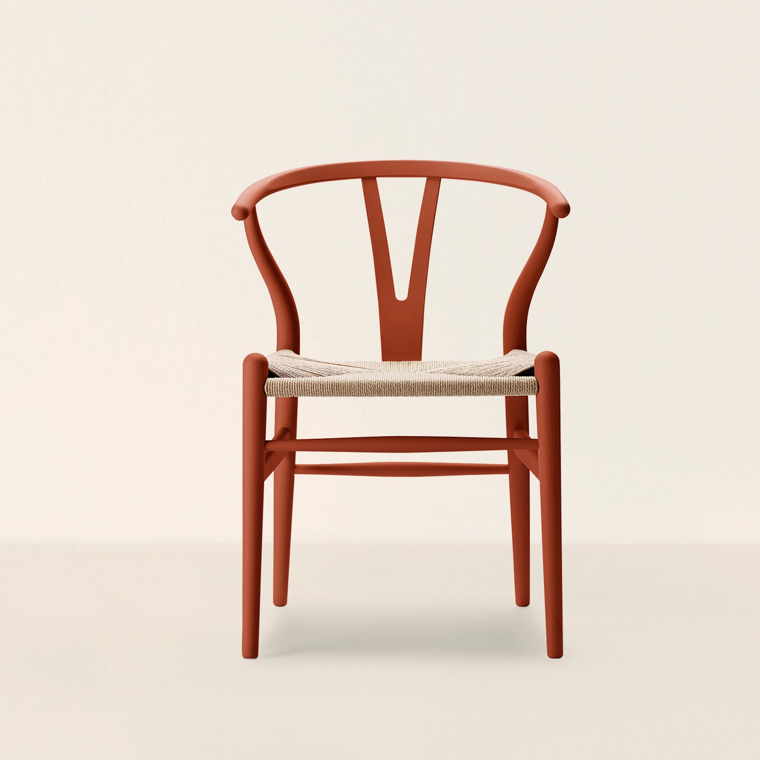 Goodee-Carl Hansen & Son-Limited Edition CH24 | Wishbone Chair - Color - Terracotta
