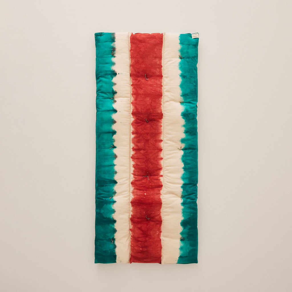 Goodee-Tensira-Kapok Mattress Rectangular - Color - Forest Tie-Dye