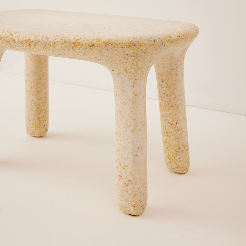 Goodee-Ecobirdy-Luisa Table - Color - Vanilla