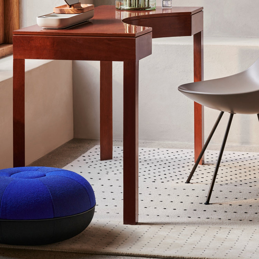 Goodee-Fritz Hansen Small Pouf - Color - Ultra Marine