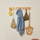 Goodee-Iris Hantverk-Birch Peg Rail - Size - 7 hooks