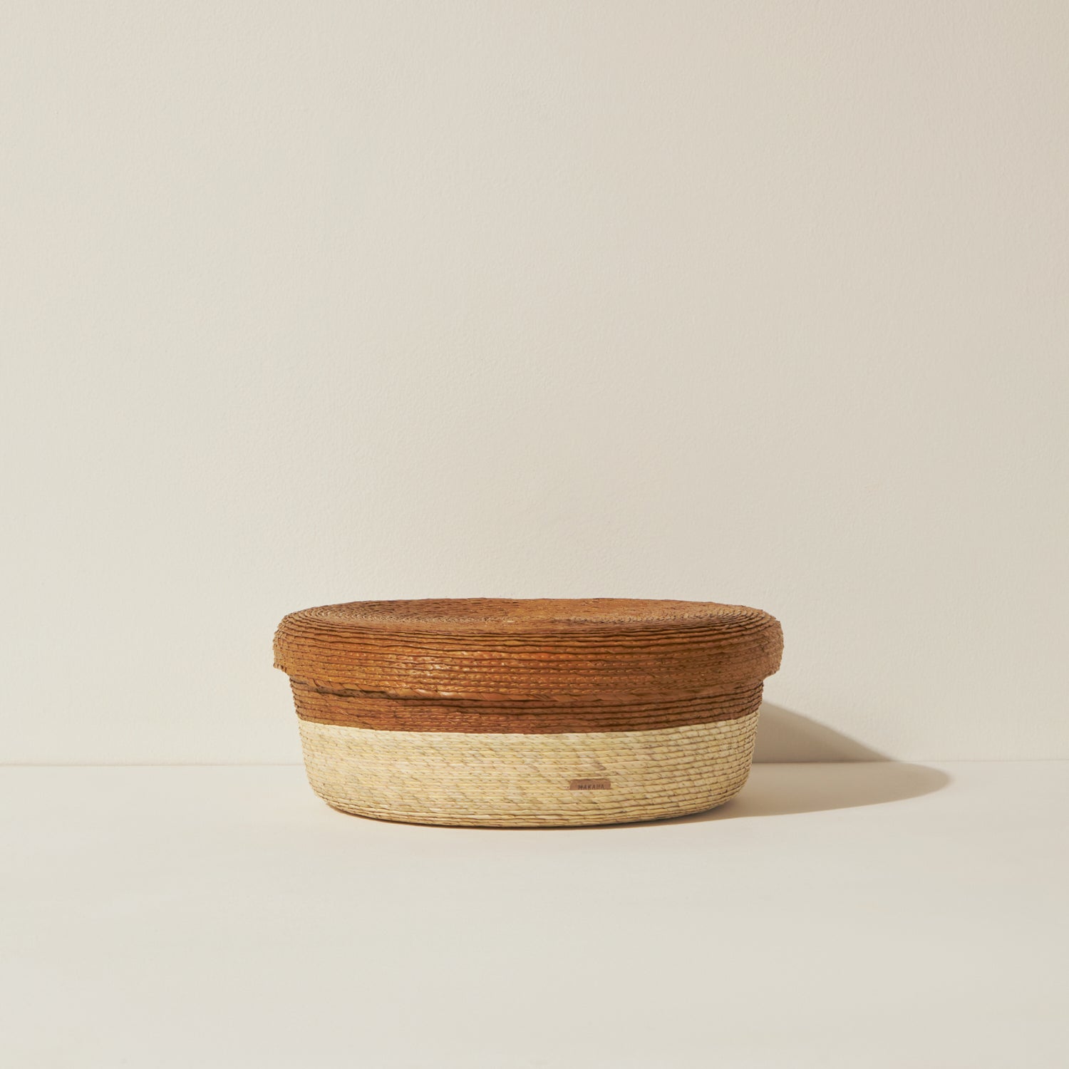 Goodee-Makaua-Short Storage Basket - Color - Trigo - Size - Medium