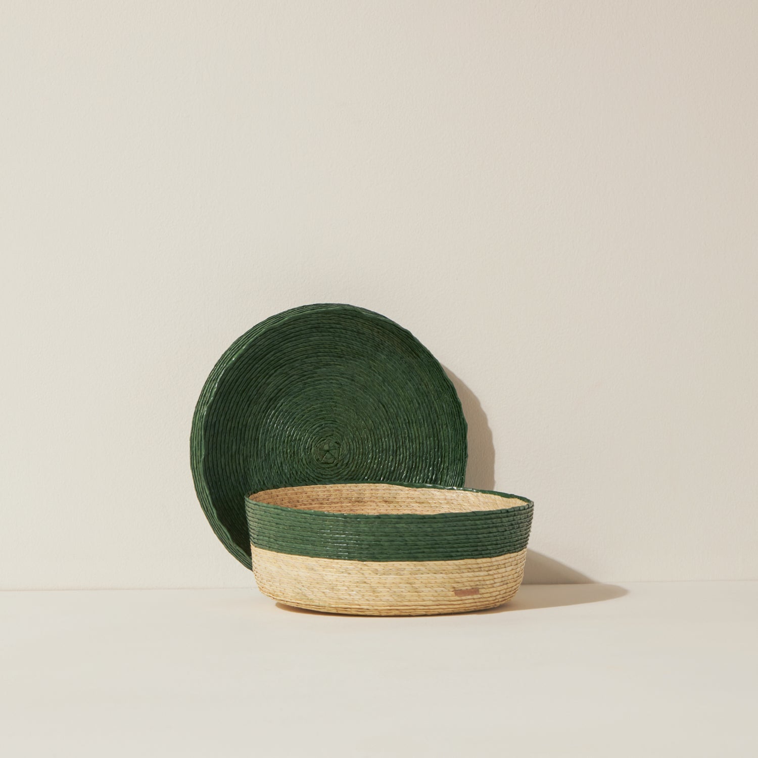 Goodee-Makaua-Short Storage Basket - Color - Cactus - Size - Small