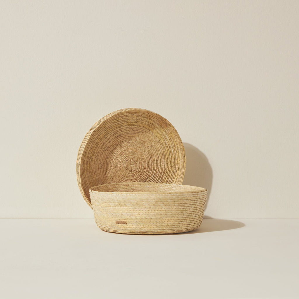 Goodee-Makaua-Short Storage Basket - Color - Natural - Size - Small