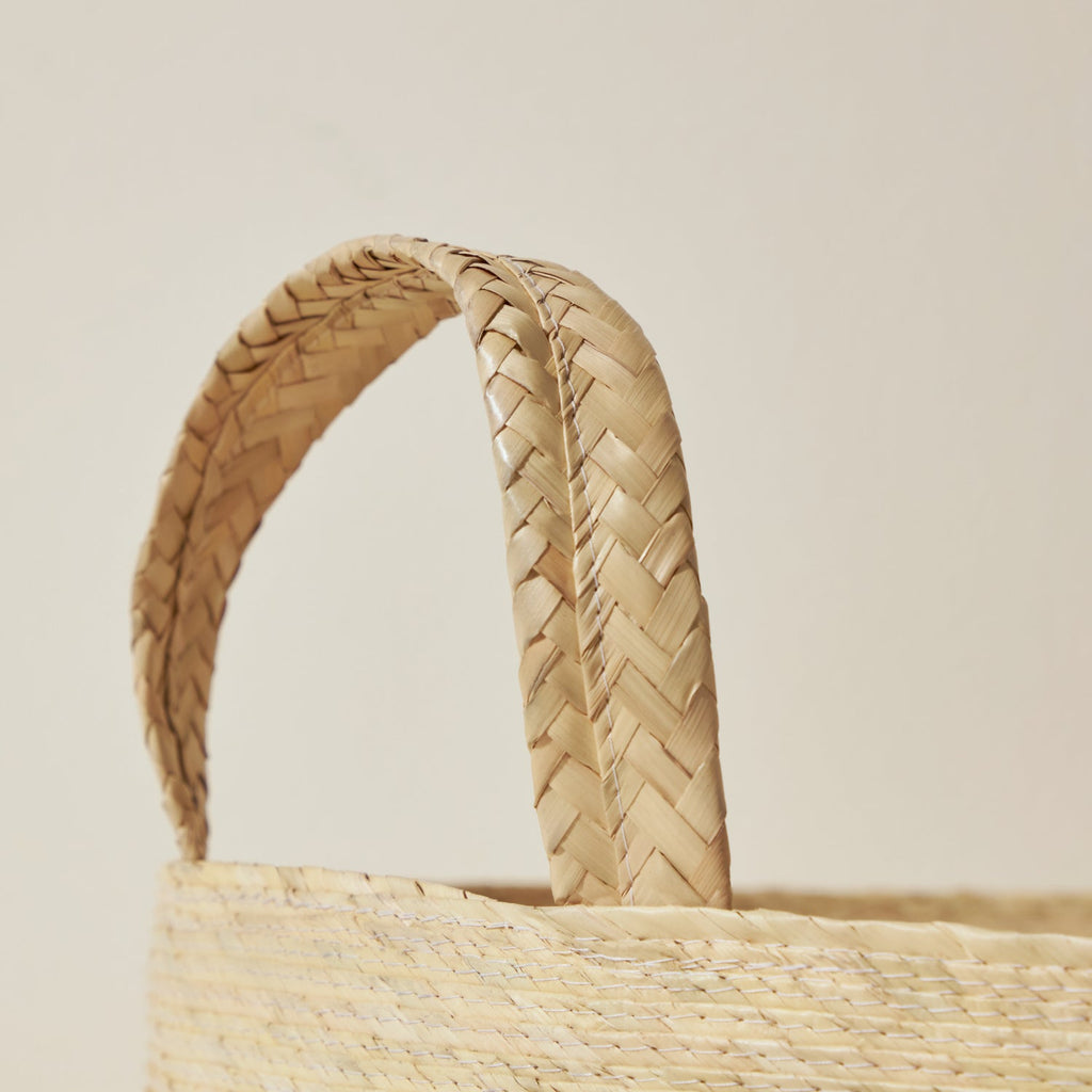 Goodee-Makaua-Short Tambo Basket - Color - Natural