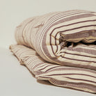 Goodee-Tensira-Kapok Mattress Topper - Small - Color - Chocolate & Off-White