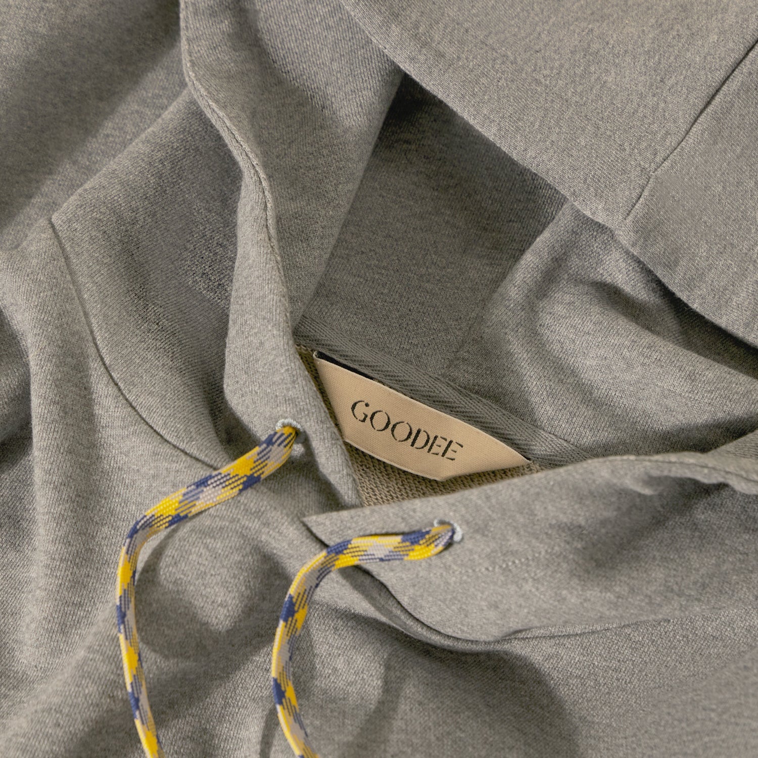 Goodee-Goodee-Goodee Hoodie 2 - Color - Grey Melange